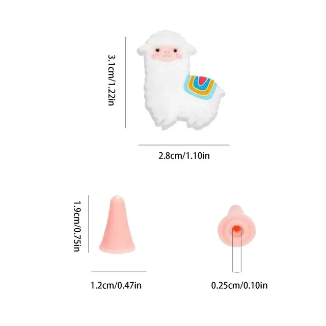 8 Pezzi Protezioni Per Ferri Da Maglia In Silicone - Forma Fungo, 4 Colori, Per Knitting - Foto 4