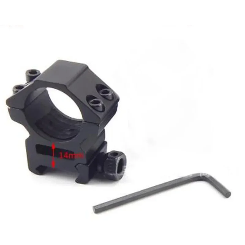 Tactical Scope Mount Rings Track Clamp Sight Mirror Laser Sight Mounts Barrels Diameter Range 25-28mm