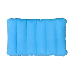 Portable Inflatable Travel Pillow for Outdoor Adventures, Lightweight Air Cushion for Camping, Hiking, and Picnics (Sky blue)