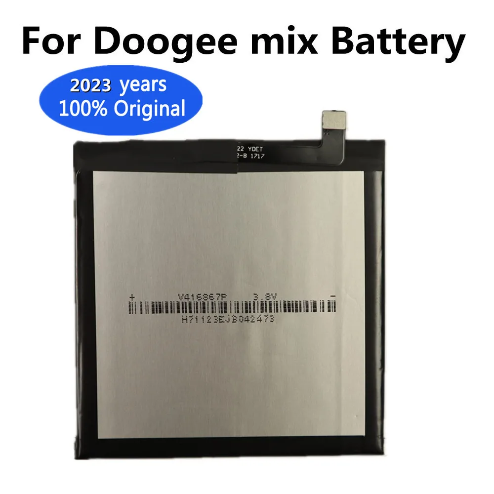 

2023 years 100% Original 3380mAh Battery For Doogee mix Battery High Quality Smart Phone Replacement Batterie Bateria Batterij