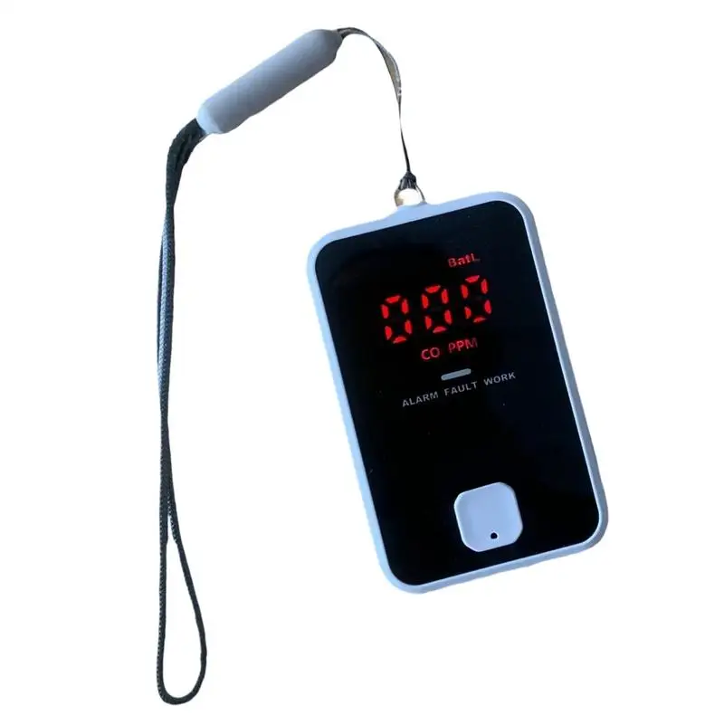 Carbon Monoxide Detectors Co Detector Portable Design Highly Accurate Sensing Co Monitor Alarm For Fishing Hiking Gardening