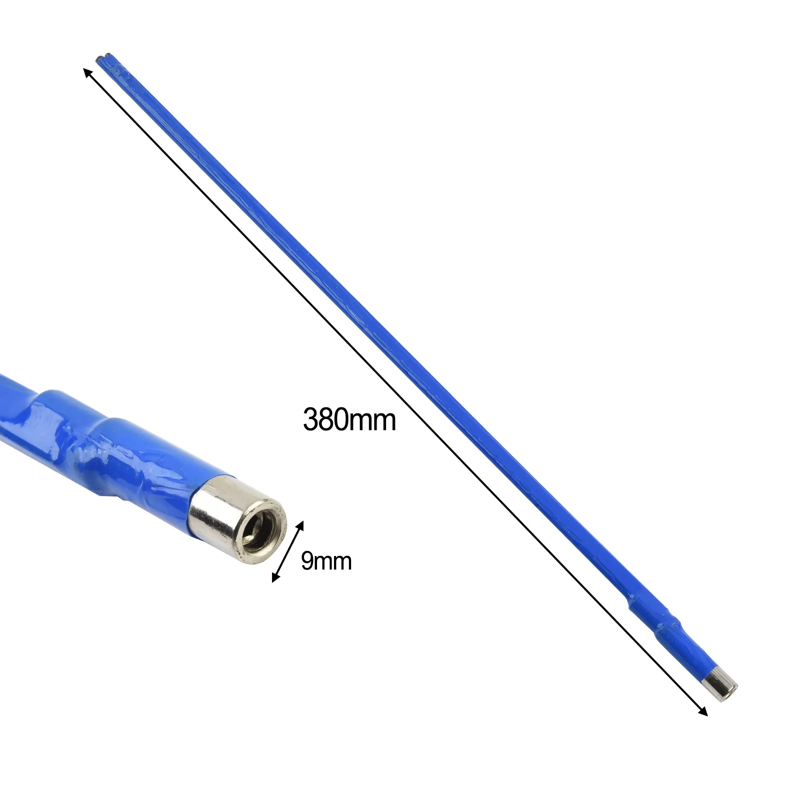 1Set Two Way Dual  Guitar Truss Rod Blue Adjustment Lever With Hex Wrench 380MM 420MM For Acoustic Guitars Accesseries