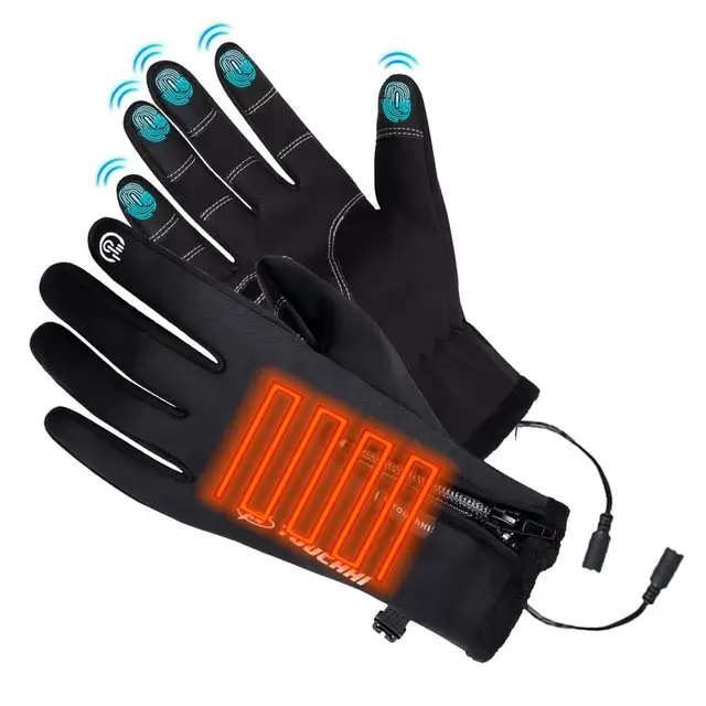 Waterproof Motorcycle Gloves Heated Gloves For Men Women