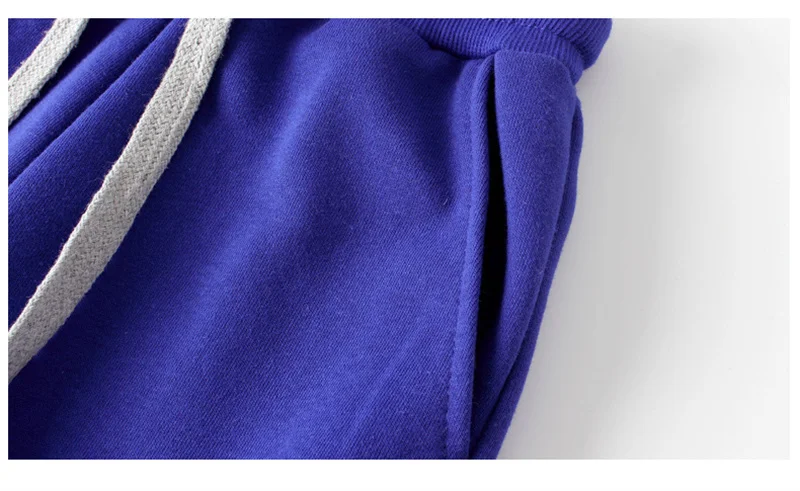 Cotton sports pants with children's pockets, 115-155cm youth clothing, spring and autumn, novelty