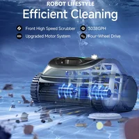 Wireless Robotic Swimming Pool Cleaner WYBOT C1 APP Control Clean Floor Wall Waterline Pools Cleaning Robot, Runing Time 120mins 4