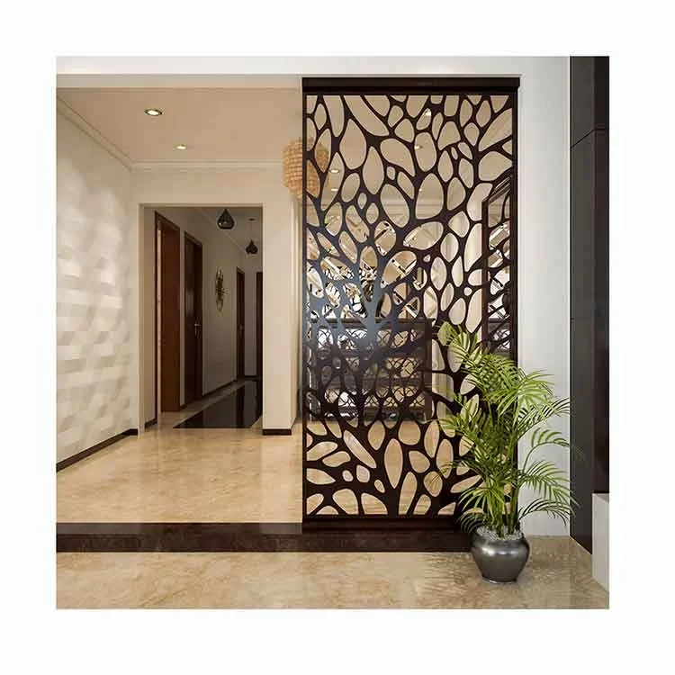 Stratco X Foot Steel Privacy Screen Wall Art Panel, Forest