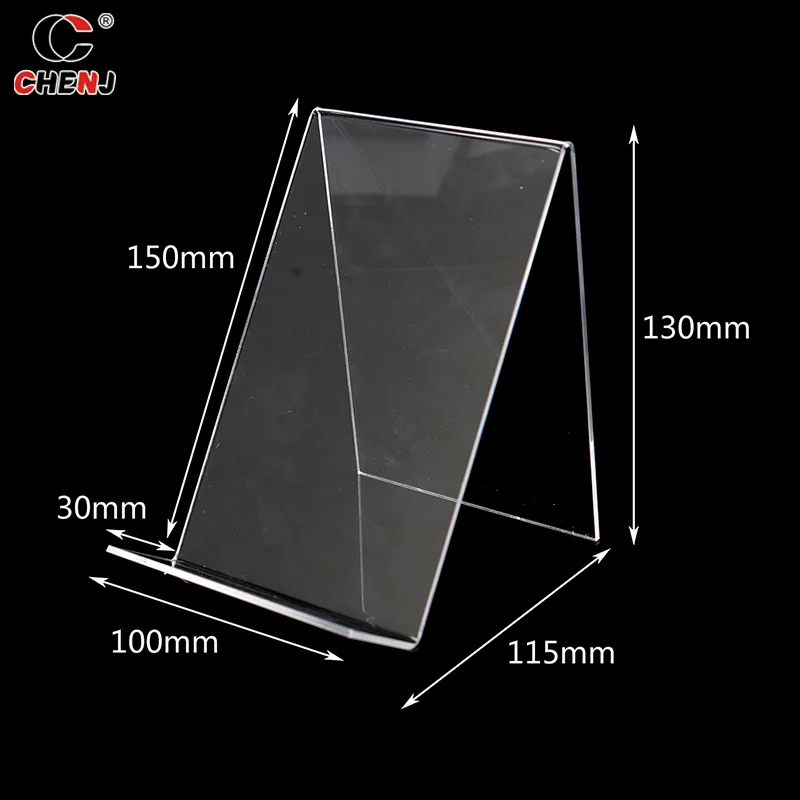 1pc Acrylic Book Display Stand