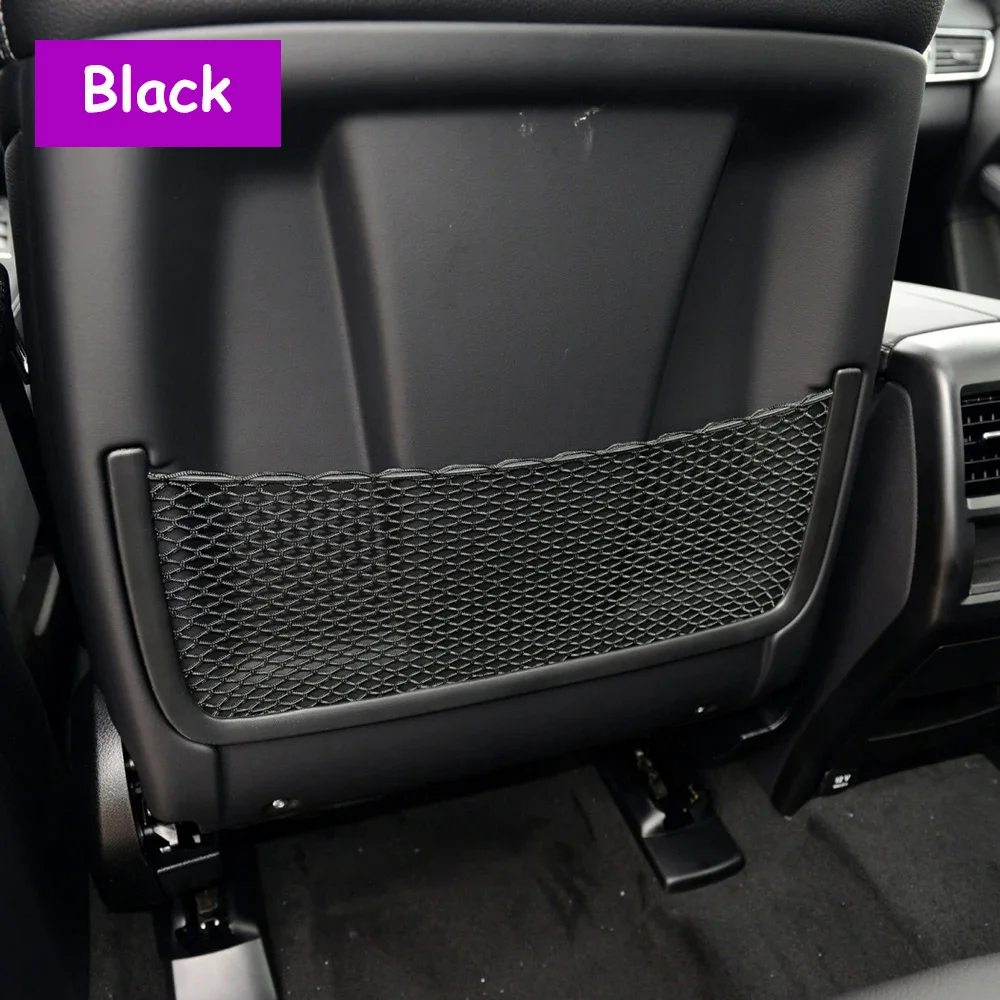 W164 W166 W251 Auto-Vordersitz-Rückentaschen-Netzabdeckung, hintere Netztasche, Netzhalter für Mercedes Benz ML GL GLS GLE R-Klasse – Detail 13