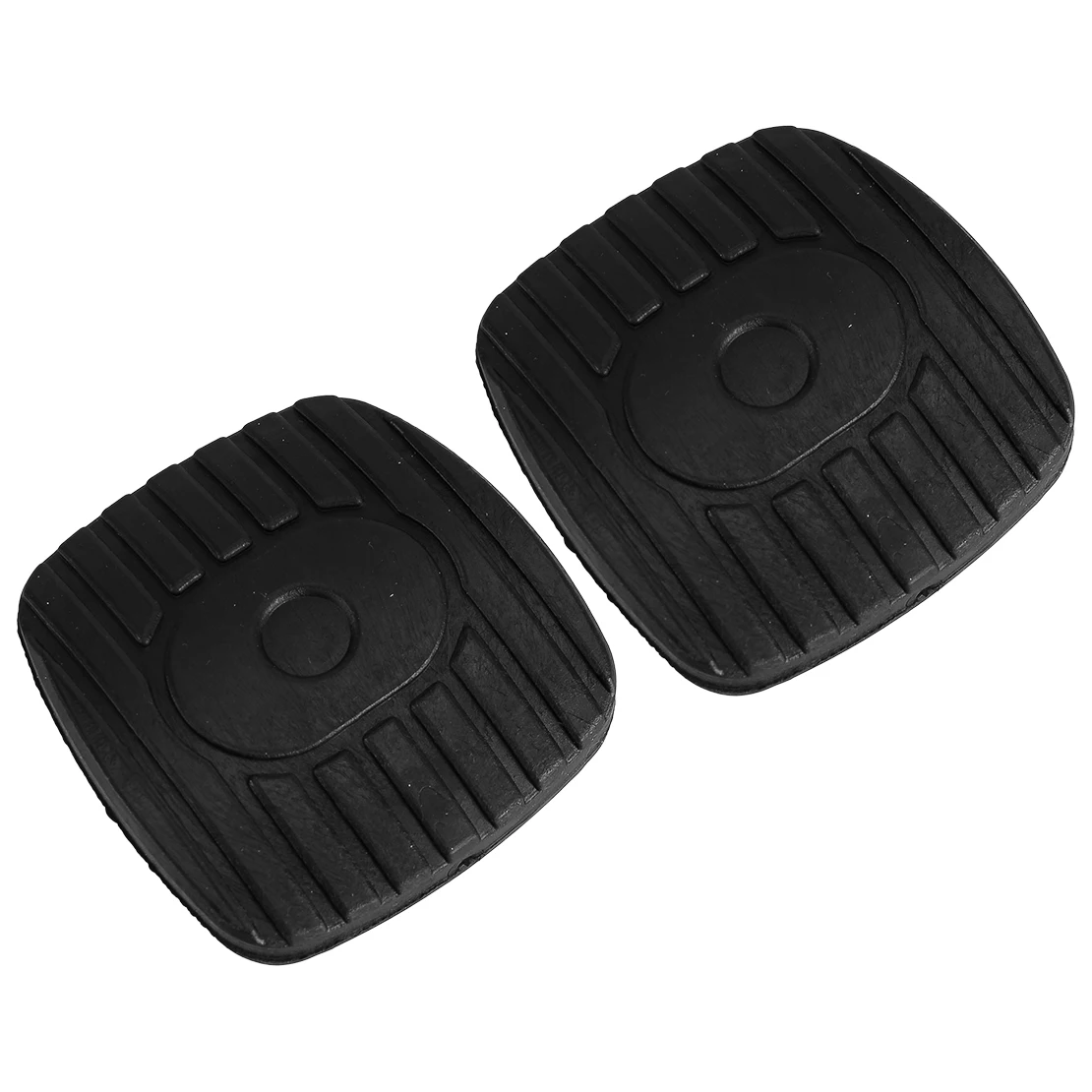 2Pcs Brake Clutch Pedal Pad Rubber Cover Fit For Nissan Note Cube Tiida Micra NV200 2009 2010