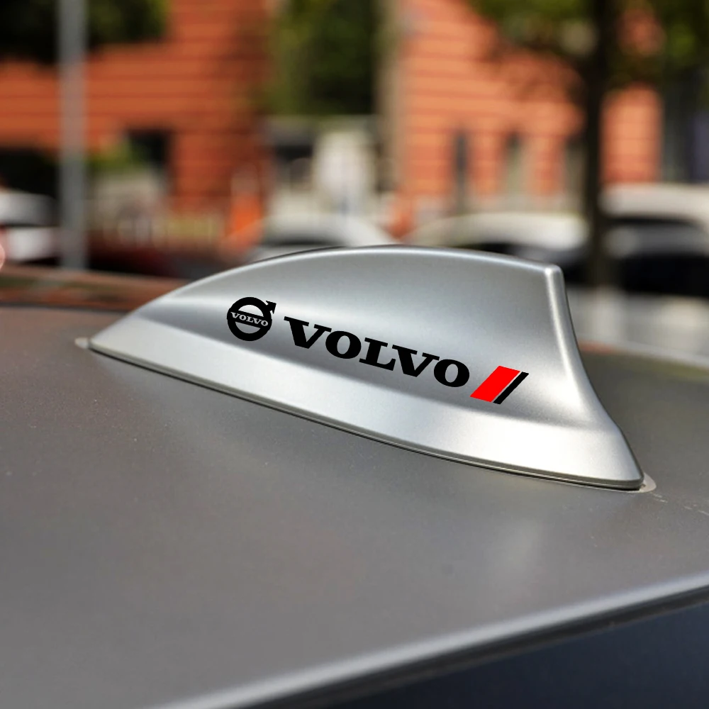 Car sticker covers automobile steering wheel sticker 4PCS Car Door Handle Rear View Mirror Sticker Vinyl Decals Auto Badge Accessories For Volvo XC90 XC60 XC70 C60 XC40 V40 S60 S90