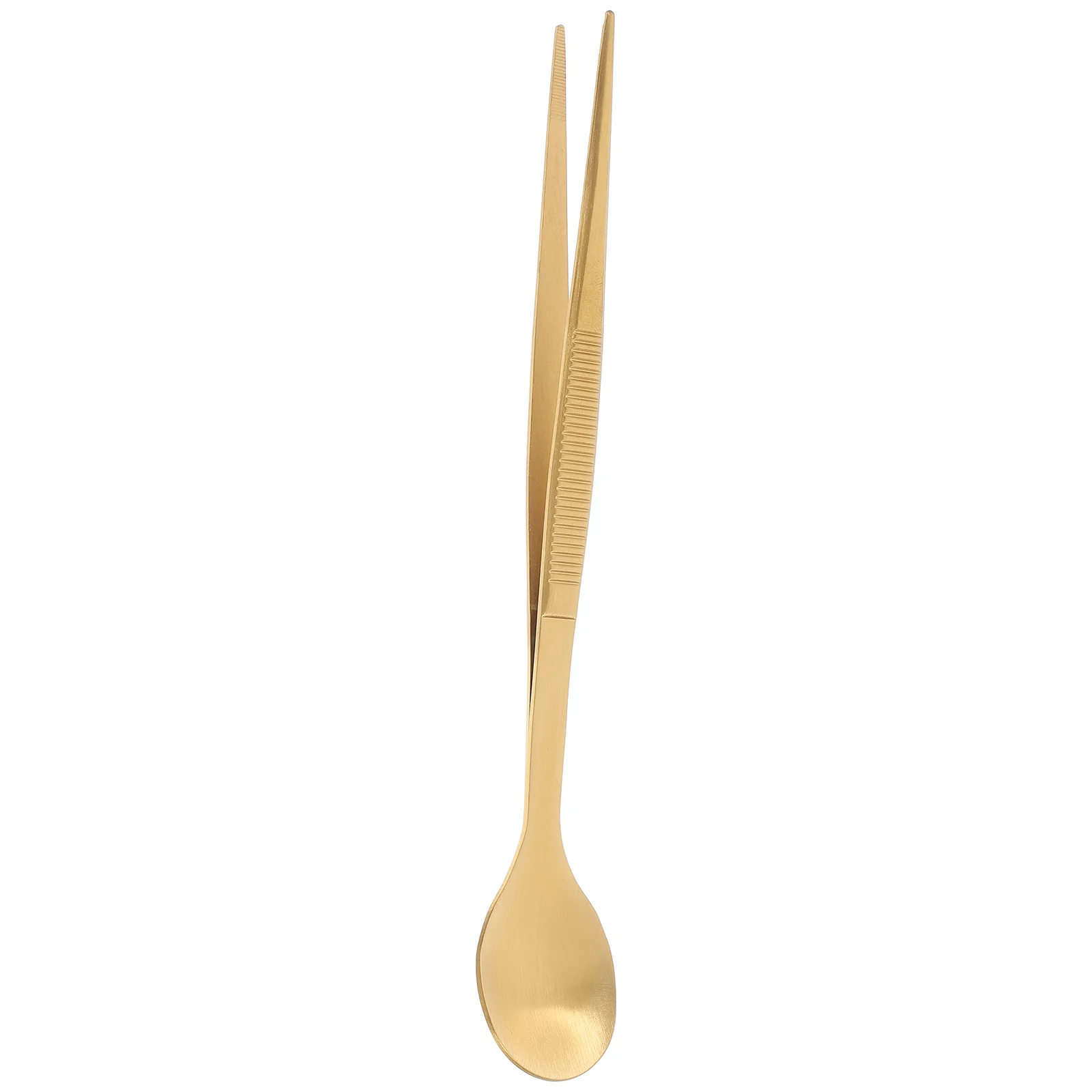 Stainless Steel Ladle Stainless Steel Flavor Test Spoon Spoons Grilling Tongs Buffet Cold Dishes Sauce Chef Tasting Culinary Tweezer Tea