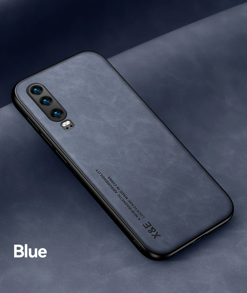 Luxury Leather Phone Case For Huawei Mate 20 30 40 Plus 20X P20 P30 P40 P50 Lite Pro Nova 4E 5 6 7 9 10 SE 5G Silicone C_voghion.com