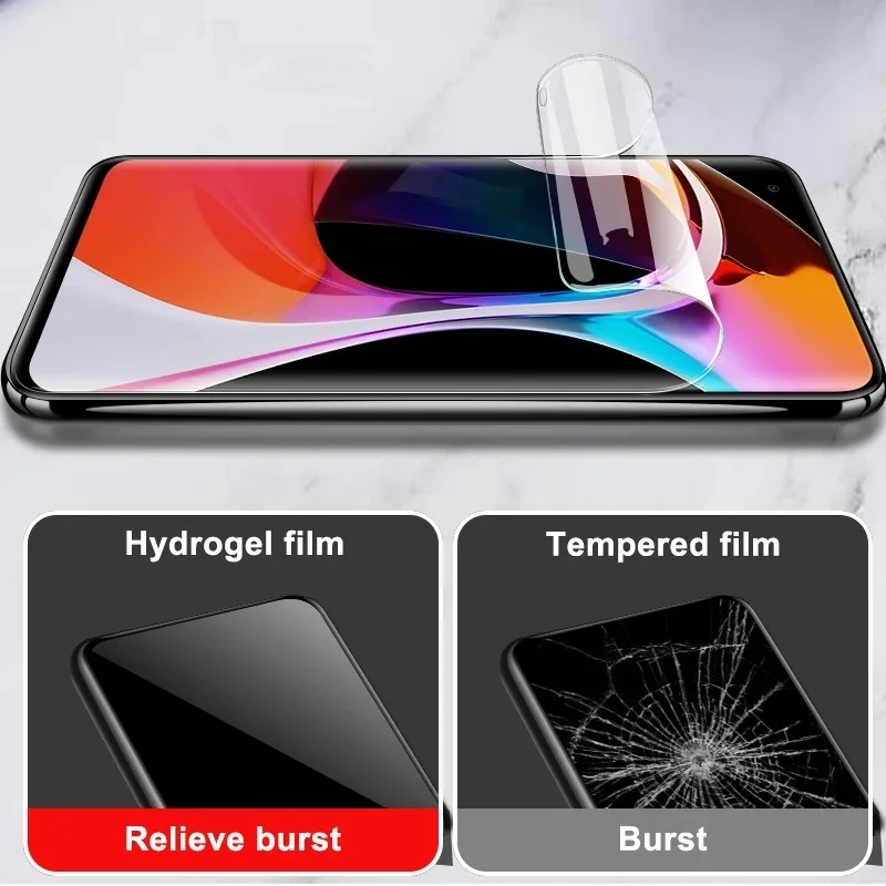 3PCS Protection Hydrogel Film For Tecno Spark 10 5G 10 Pro 10C Screen Protector Cover Film