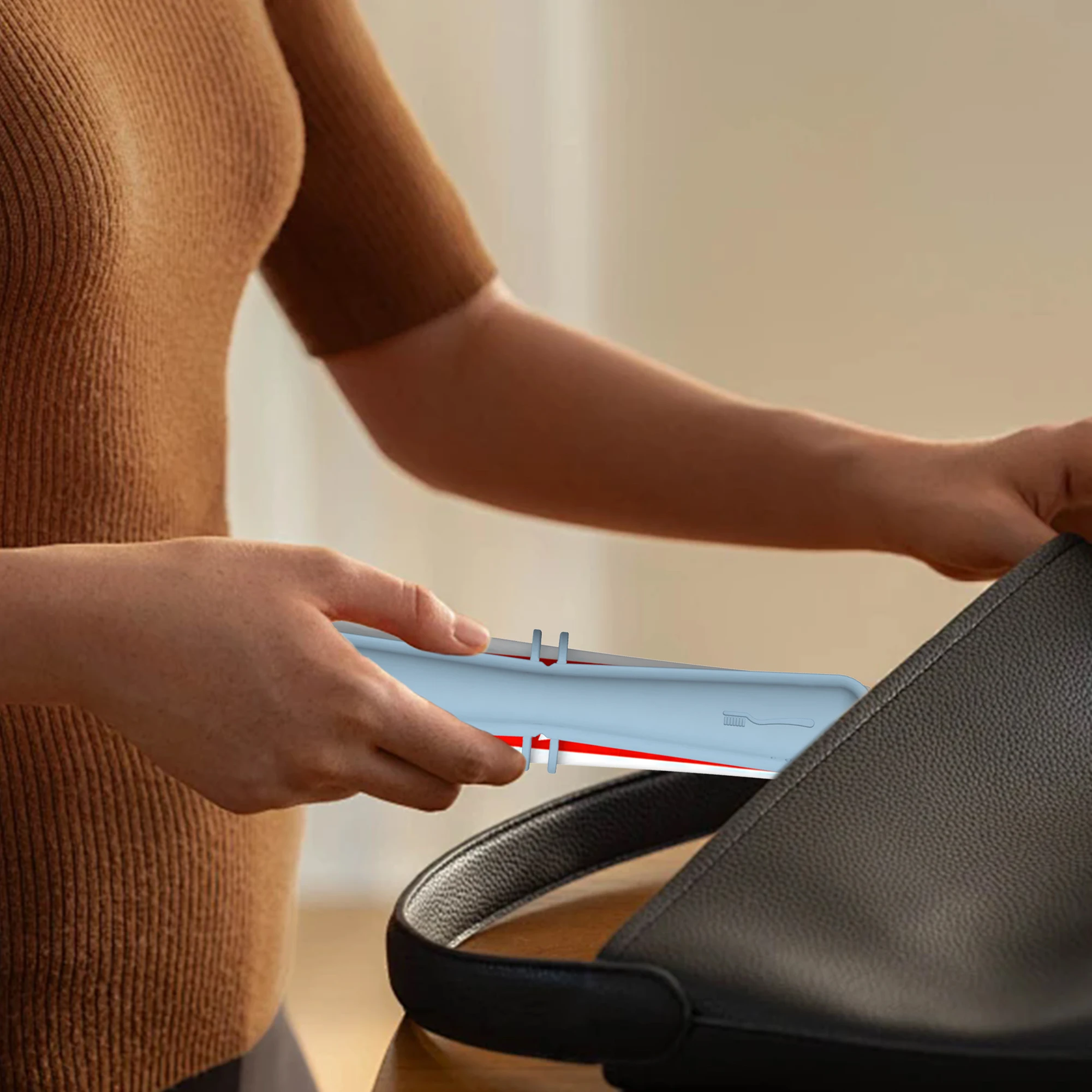 Portable Silicone Toothbrush Cover Reusable Soft Toothpaste Storage Protector Easy Storage Breathable for Travel Hiking Camping