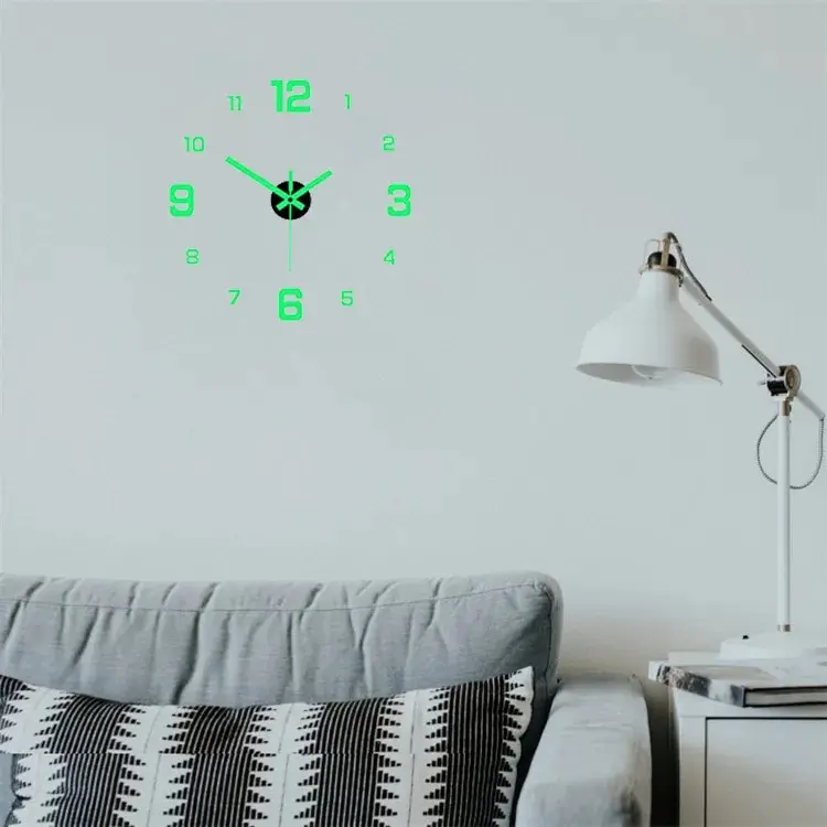 Luminous DIY Wall Clock 4