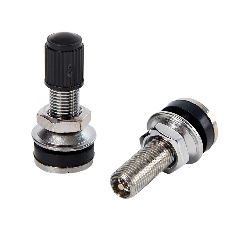 Premium Motorcycle Tubeless Wheel Valve Dustcap - 33mm (1/2 Pack)