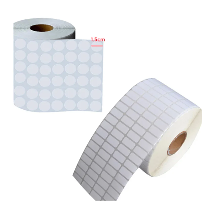 Diamond Painting Stickers200/500/1000/2000 Pcs Blank White Sticker Labels Small Paper Adhesive Label Stickers diamond painting accessories,diamond painting stickers