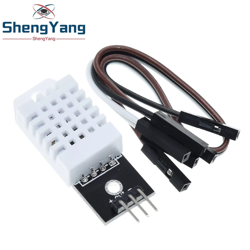 รูปสินค้า โมดูลเซ็นเซอร์วัดอุณหภูมิและความชื้น DHT22 สำหรับ Arduino