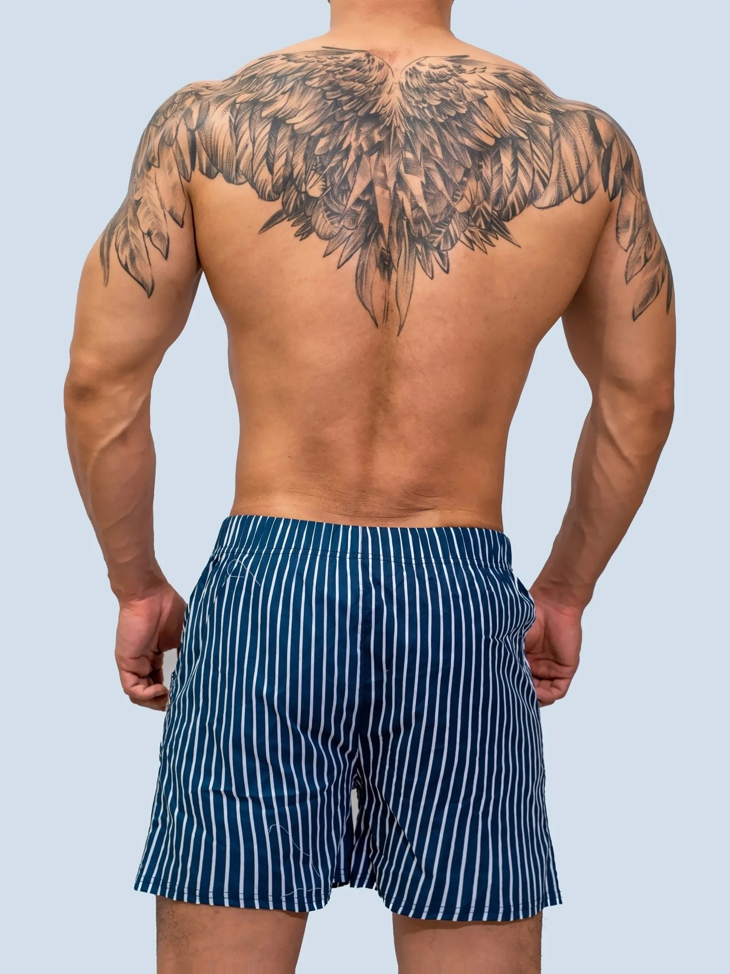 Underwear Boxer D. M men's home pants casual pajama pants, cotton close fitting, letter stripe four corners can be worn external