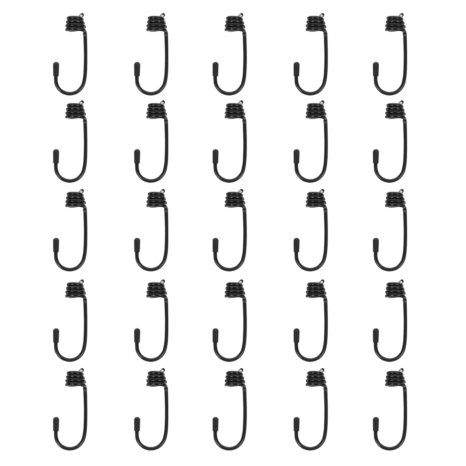 

Hooks Bungee Cord Spiral Wire Hook Rope End Elastic Metal Ends Outdoor Heavy Duty Cords Clips Straps Strap Special Coated Tape