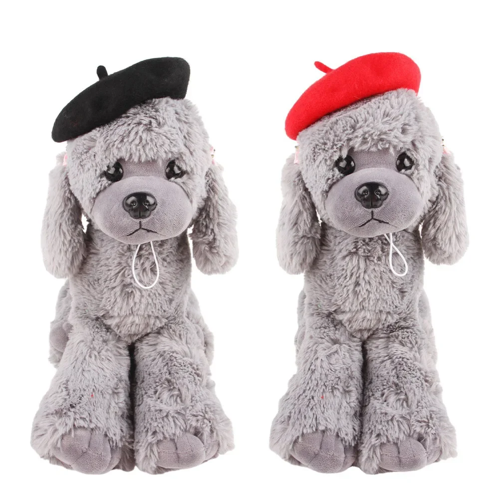 Wool-Puppy-Beret-Adjustable-Pet-Hat-for-Cats-Small-Dogs-Cute-Beret ...