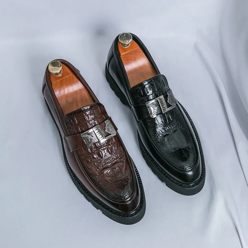 Sa5784727912c41b9aa9091e66597d6e1m Stylish VIPOL White Loafers for Men Slip-On Dress Shoes for Parties