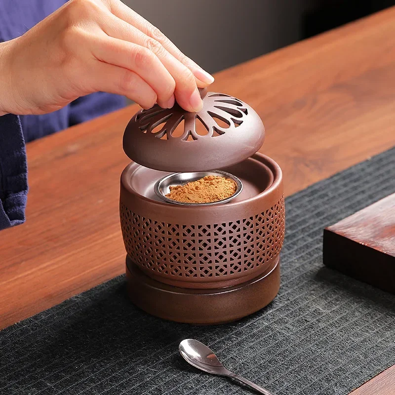 Ceramic Electric Incense Burner Home Indoor Temperature Control Incense Burner Point/seal Incense Powder Heating Tools