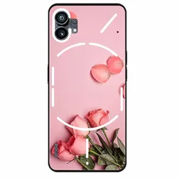 Stylish Marble Tiger Cat Black Silicone Phone Case - TPU Soft Cover for -Nothing Phone (1) (18)