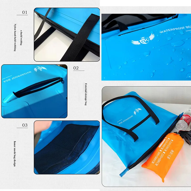 Swimming Waterproof Dry Bag Pack Rafting Kayaking River Trekking