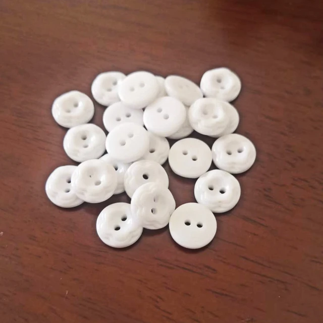 White Buttons Sewing Large  Sewing Accessories Big Buttons - 4-holes White  Resin - Aliexpress