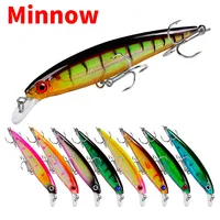 1PCS Japan Minnow Fishing Lure Artificial Pesca Hard Bait Professional Wobblers Swimbait Bass Pike Carp 1