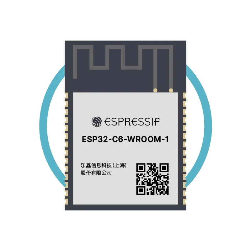 

Espressif ESP8684 WROOM WiFi 2.4 GHz Module for Bluetooth 5 LE 2MB 4MB 18 Pins PCB Antenna for Smart Plug Watch ESP8684-WROOM-02