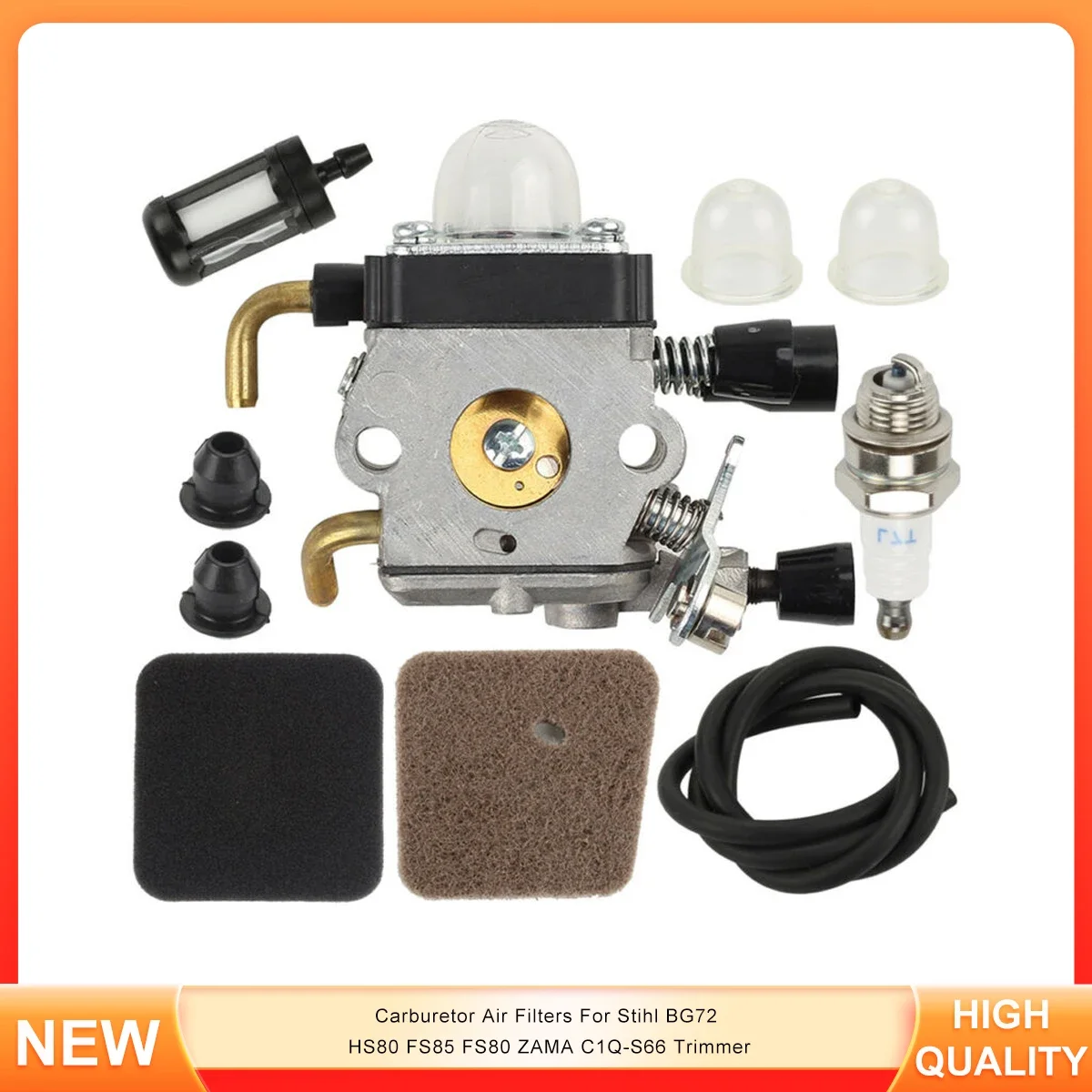 

Воздушные фильтры карбюратора для триммера Stihl BG72 HS80 FS85 FS80 ZAMA C1Q-S66