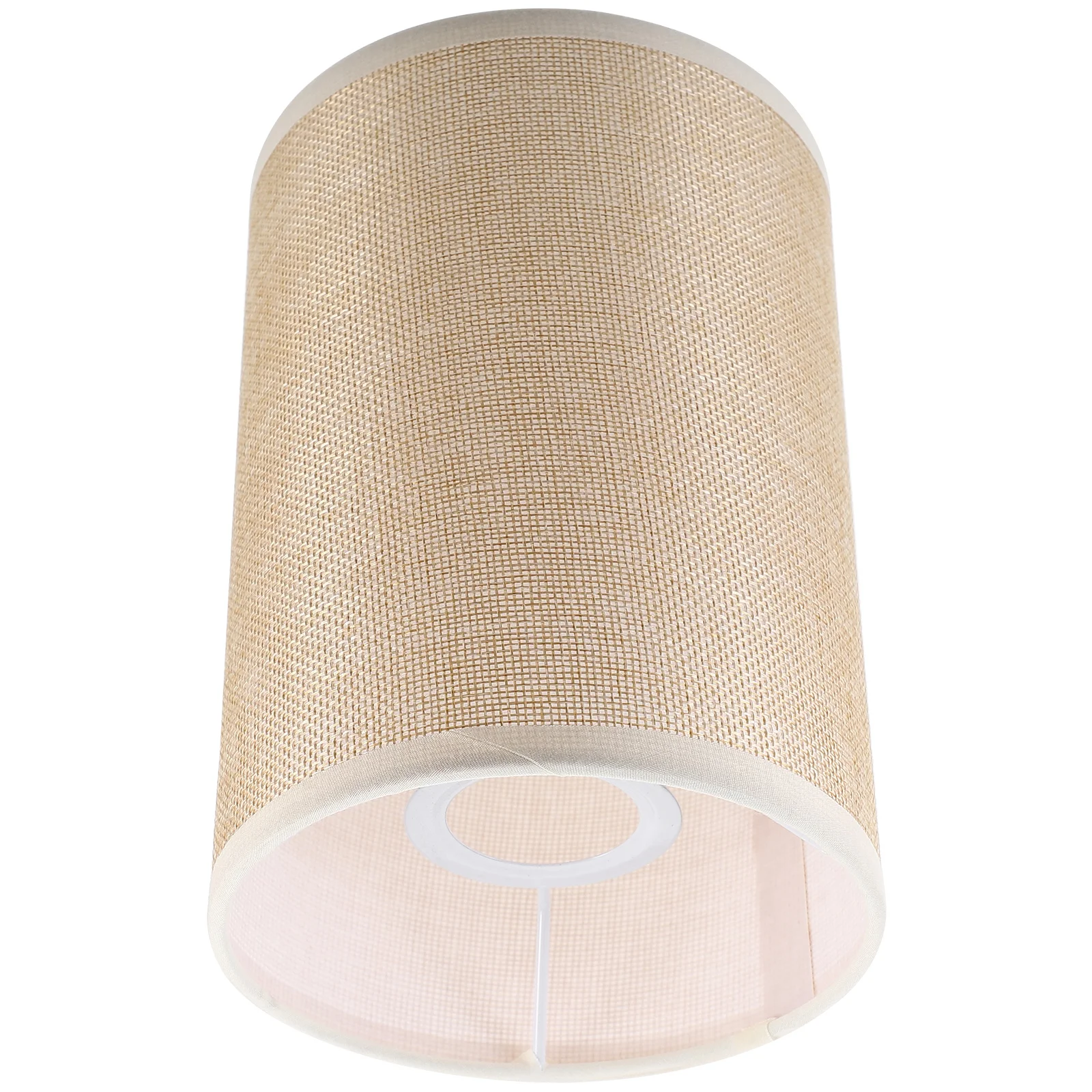 

Drum Lampshades Cylinder Lampshade Replacement E27 Clip Bulb Lampshade Chandelier Lampshades Light Shell Cover Guard