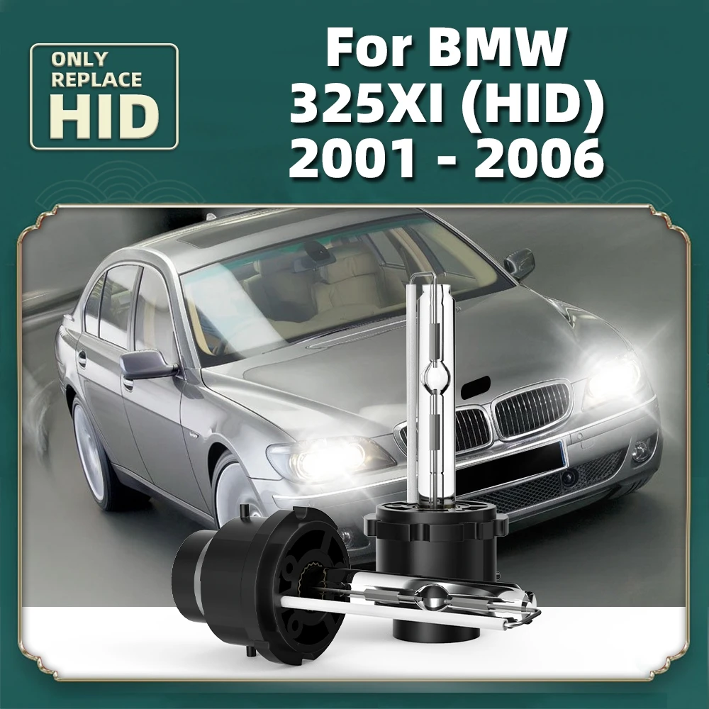

2 шт., автомобильные ксеноновые лампы D2S для BMW 325XI (HID) 6000 2001 2002 2003 2004 2005