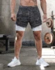 Men Running Shorts Summer Sportswear Short Pant 2 In 1 Training Workout Male Gym Fitness Sport Shorts 4
