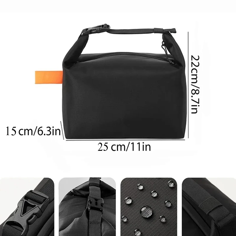 Stylish and Practical Insulated Lunch Bag with Spacious Capacity