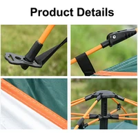 Instant Setup UV50+ Waterproof Camping Tent for All Adventures - Image 5