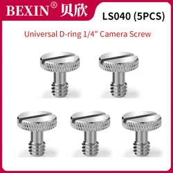 Camera Screw 1/4 Inch Quick Release Screw Tripod Plate Mount Screw For Tripod Ball Head Quick Release Plate For The DSLR Camera