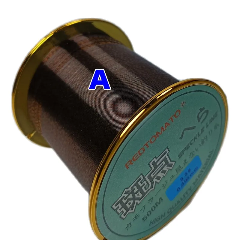 500m 3D Spotted Sinking Fluorocarbon Coated Fishing Line