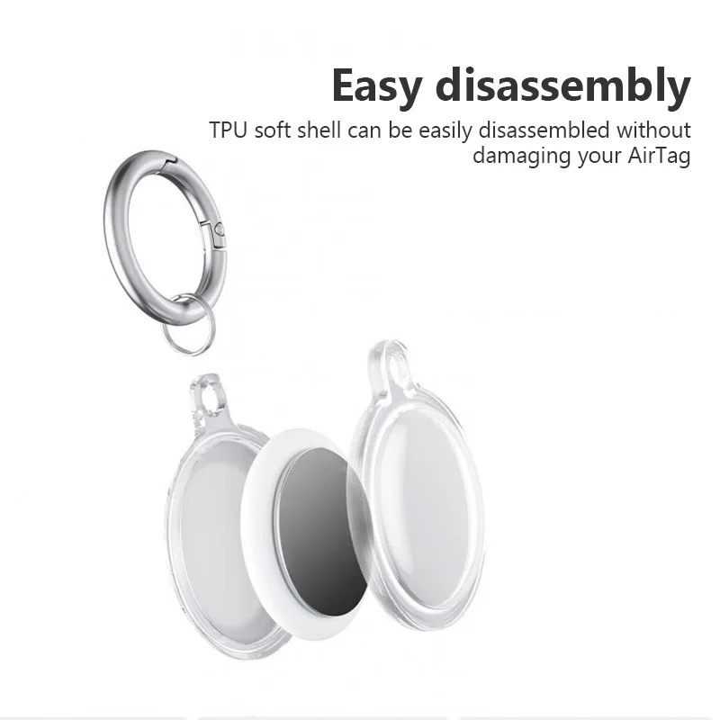 Waterproof Anti Lost Keychain Holder Soft Case