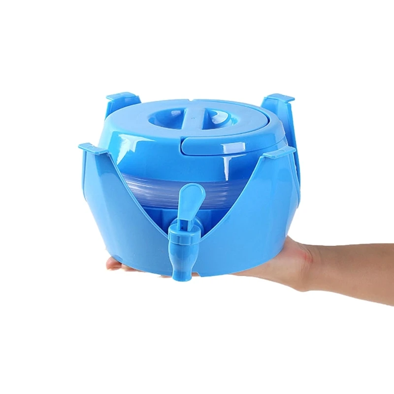 Water Storage Carrier 3.5L 5.5L 7.5L 9.5L Water Tank Container Bucket Tap Collapsible Jug Canteen