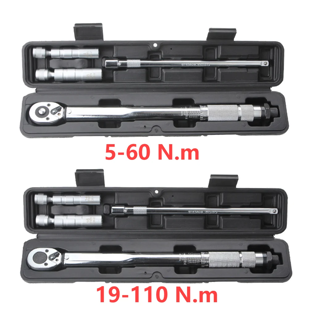 

3/8 Inch Adjustable Torque Spanner Square Drive Ratchet Torque Wrench Auto Spark Plug Socket Torque Wrench Professional Car Tool