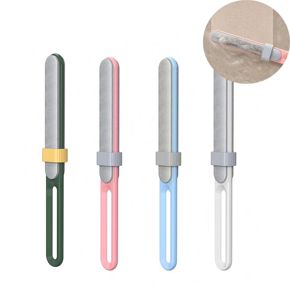 Doublesided Electrostatic Sticky Hair Removal Brush Clothes Pet Fur Hair Removal Artifact Lint