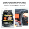 Camping Cookware Bag Portable Large Capacity Outdoor Stove Tableware Storage Bag Picnic BBQ Family Activity Kit 5