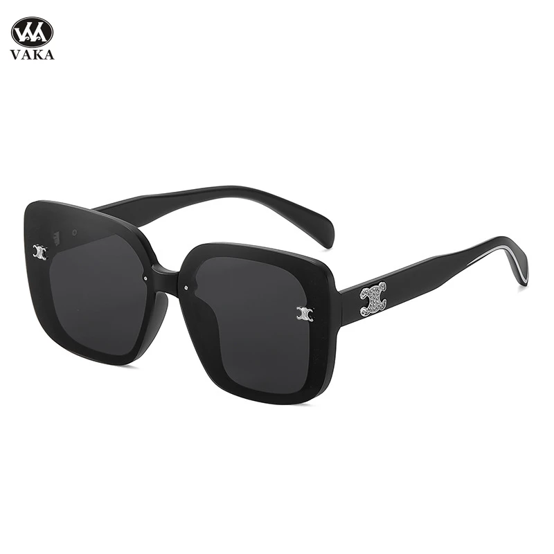 

European American Style Women's Polarized Sunglasses Square Shape Big Frame Fashion Sun glasses Bicycling Travelling Sunglass