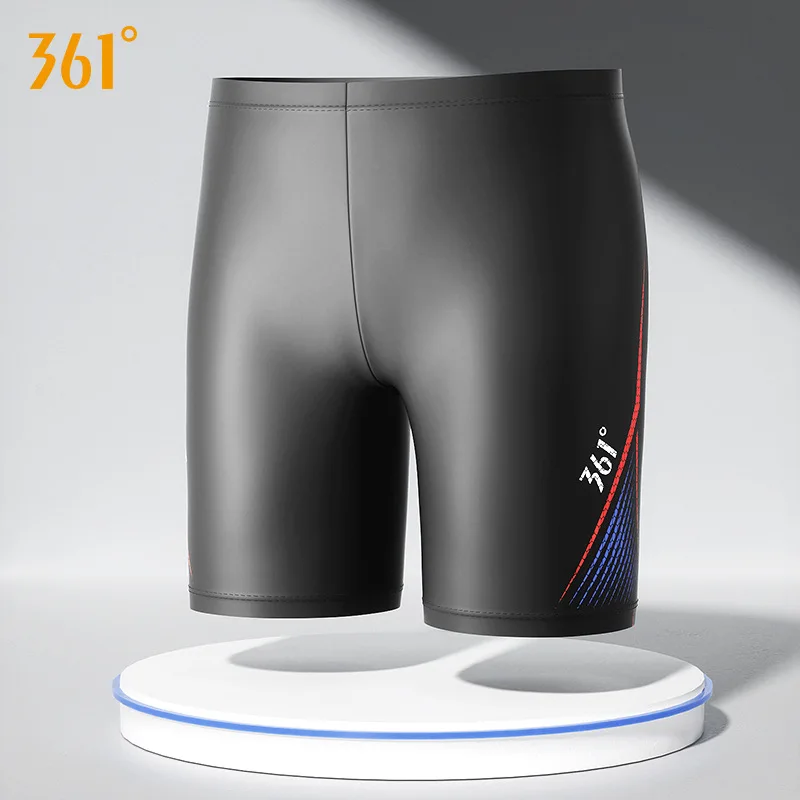 Men Professional Competitive Bathing Water Sports Swim Trunks Quick Dry Plus Size Training Beach Surfing Briefs Boxer Shorts
