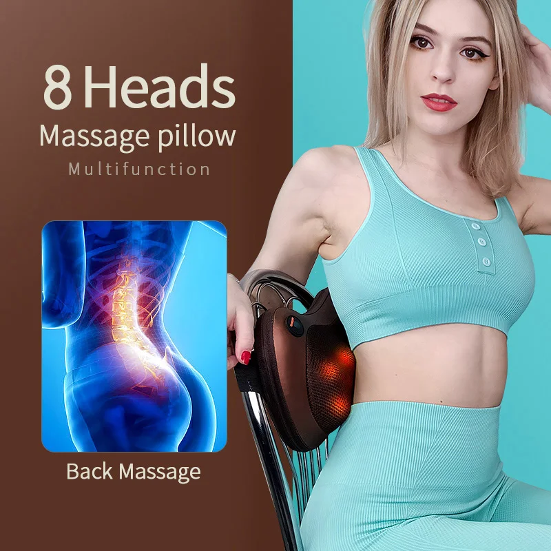  Back Neck Shoulder Massager with Heat, Shiatsu Electric Deep  Tissue 3D Kneading Massagers for Relief on Waist, Leg, Calf, Foot Full Body  Muscles, Gift for Men Women Mom Dad : Health