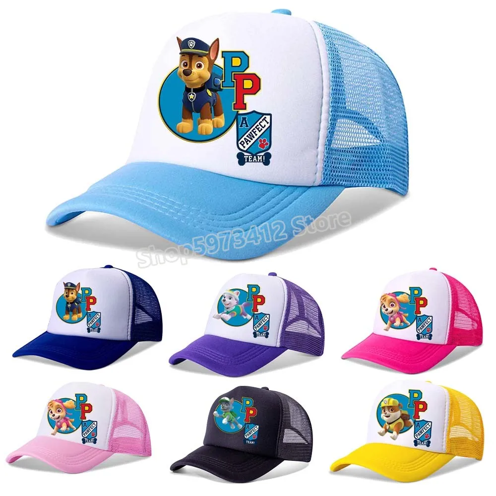 Paw Patrol Berretti Da Baseball Hip Hop Cappelli Per Bambini Chase Skye Puppy New Hot Selling Cartoon Anime Figure Print Accessori Per Abbigliamento R
