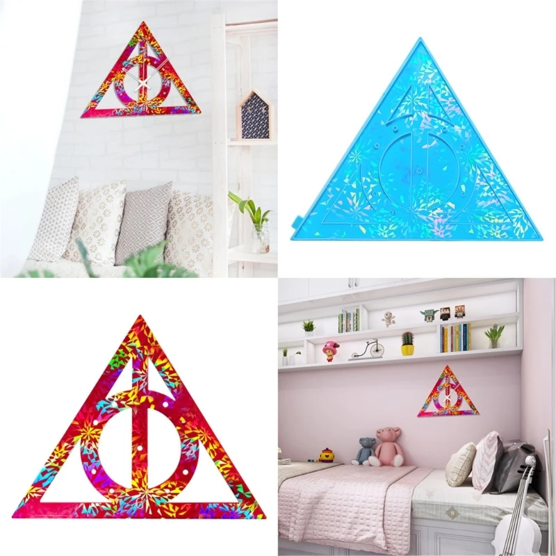 

Треугольная форма для часов, прочная силиконовая форма, универсальный голографический инструмент для ювелирных изделий